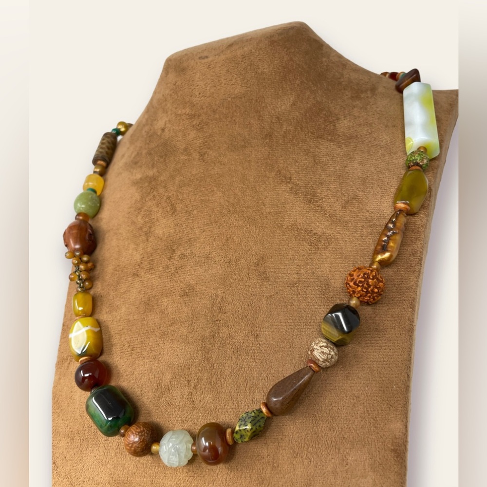NATURE bijoux Long Necklace, Earring & Ring Set (3 Pieces Set) - Picture 4 of 8